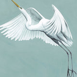 Majestic Egret X Small (550mm W x 550mm H) / Standard Clear Glass