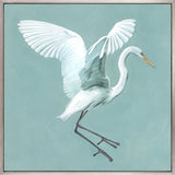 Majestic Egret XI (Canvas) Large (860mm W x 860mm H)