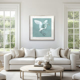 Majestic Egret XI Small (550mm W x 550mm H) / Standard Clear Glass