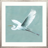 Majestic Egret XII Small (550mm W x 550mm H) / Standard Clear Glass