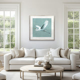 Majestic Egret XII Small (550mm W x 550mm H) / Standard Clear Glass