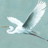 Majestic Egret XII Small (550mm W x 550mm H) / Standard Clear Glass