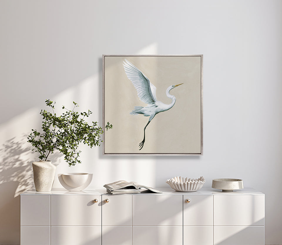 Majestic Egret XIII (Canvas)