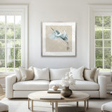 Majestic Egret XIV Small (550mm W x 550mm H) / Standard Clear Glass