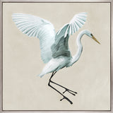 Majestic Egret XV (Canvas) Large (860mm W x 860mm H)