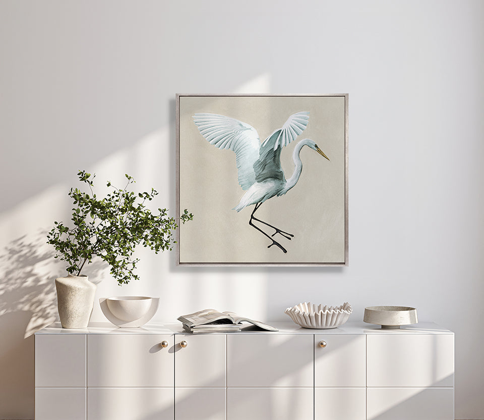 Majestic Egret XV (Canvas)