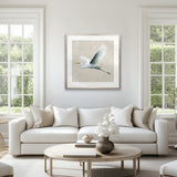 Majestic Egret XVI Small (550mm W x 550mm H) / Standard Clear Glass