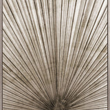 Palm Silhouette (Taupe) X (Canvas)