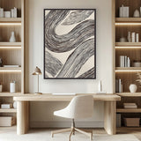 Nomadic Stroke I (Canvas) Large (903mm W x 1109mm H)