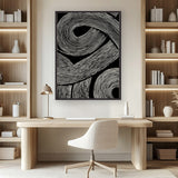 Nomadic Stroke II (Canvas) Large (903mm W x 1109mm H)