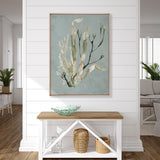 Margate Coral II (Canvas) Large (903mm W x 1109mm H)