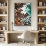 Maris Coast VIII (Canvas) Large (903mm W x 1109mm H)