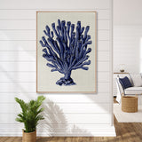 Coral Splendour (Indigo) XI (Canvas)