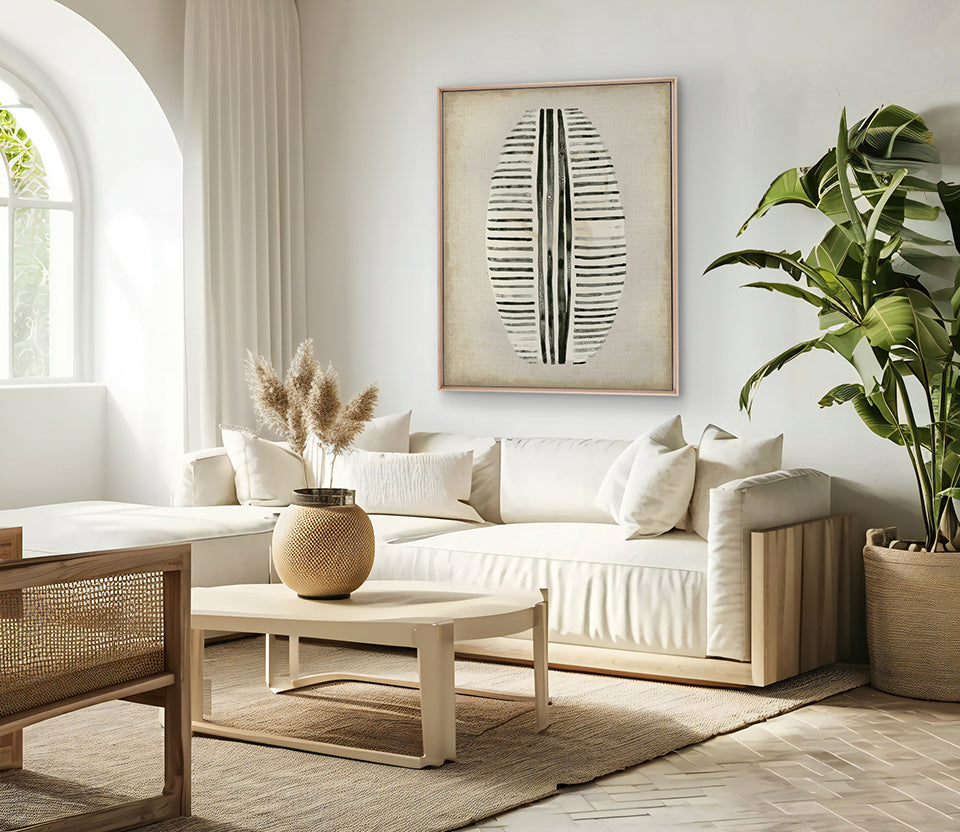 Tribal Shield I (Canvas)