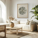 Tribal Shield II (Canvas) Large (903mm W x 1109mm H)