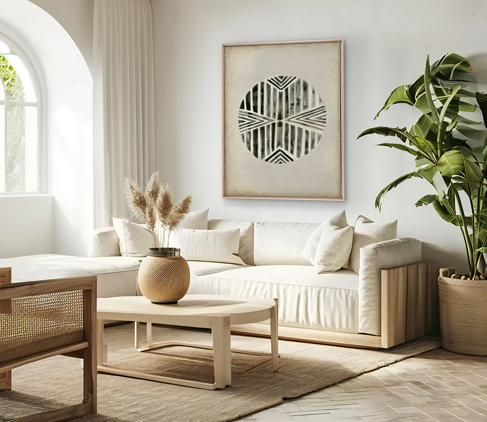 Tribal Shield II (Canvas)