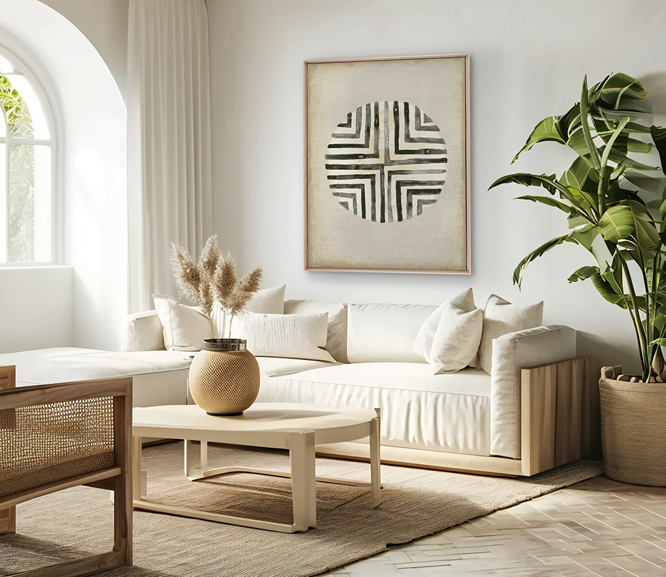 Tribal Shield III (Canvas)