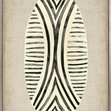Tribal Shield IV (Canvas) Large (903mm W x 1109mm H)