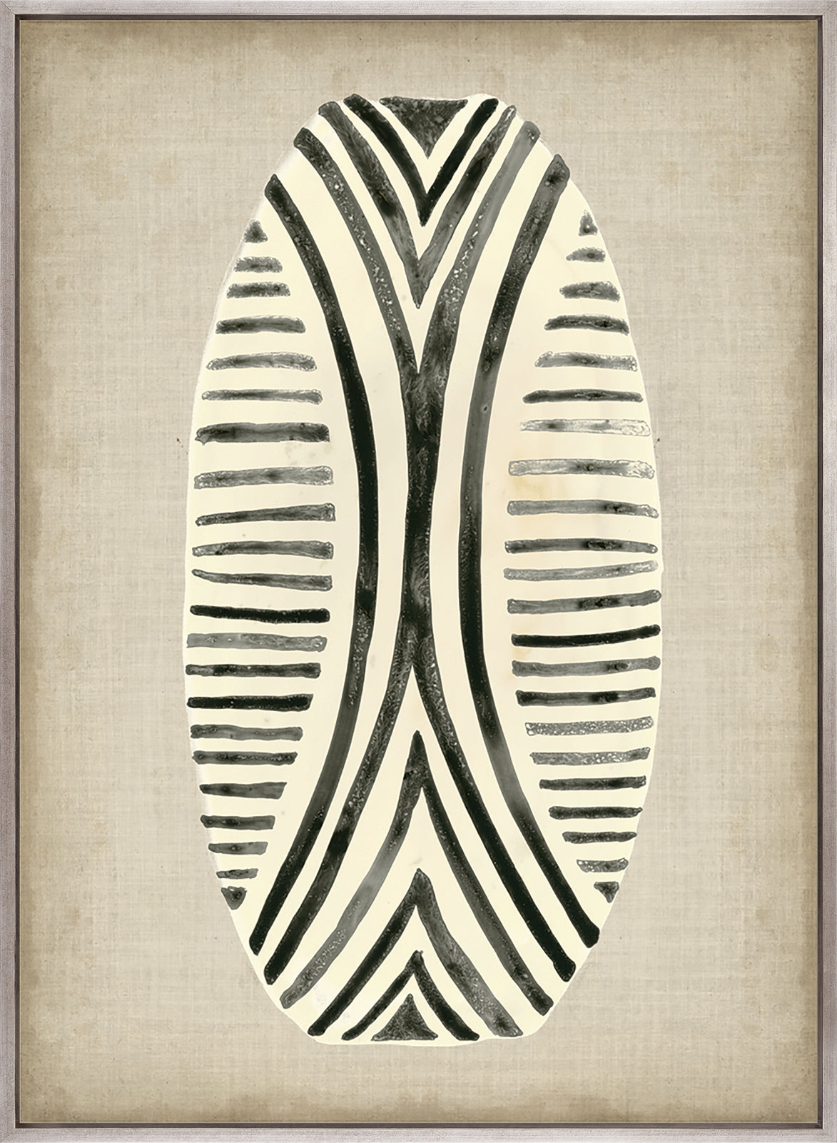 Tribal Shield IV (Canvas)