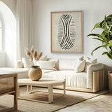 Tribal Shield IV (Canvas) Large (903mm W x 1109mm H)