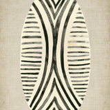 Tribal Shield IV (Canvas) Large (903mm W x 1109mm H)