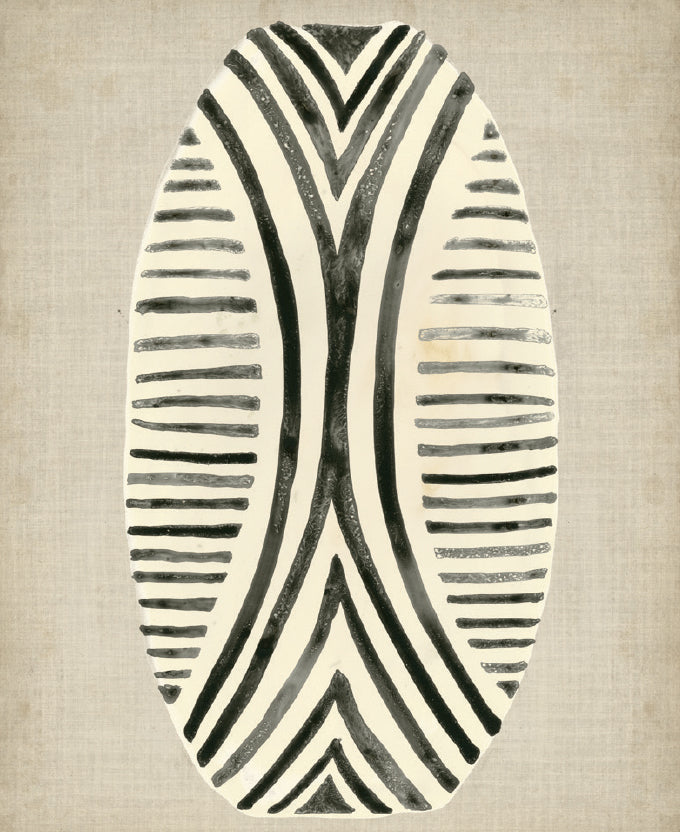 Tribal Shield IV (Canvas)