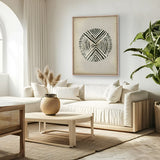 Tribal Shield VI (Canvas) Large (903mm W x 1109mm H)