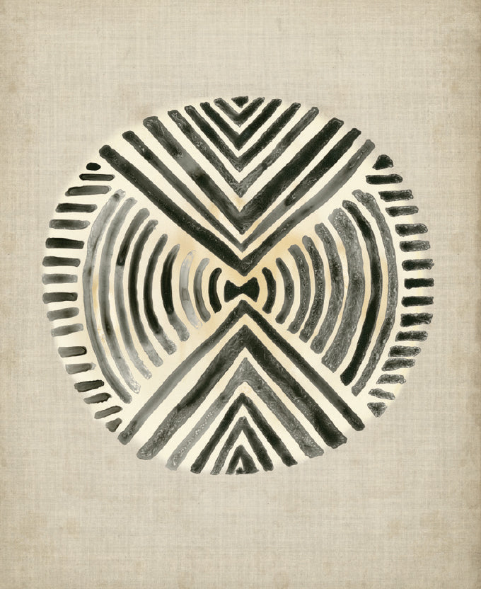 Tribal Shield VI (Canvas)