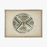 Tribal Shield VI (Canvas) Large (903mm W x 1109mm H)
