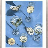 Mediterranean Summer I X-Large (1000mm W x 1400mm H) / Clear Acrylic