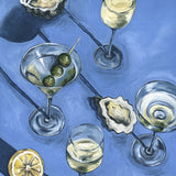 Mediterranean Summer I X-Large (1000mm W x 1400mm H) / Clear Acrylic