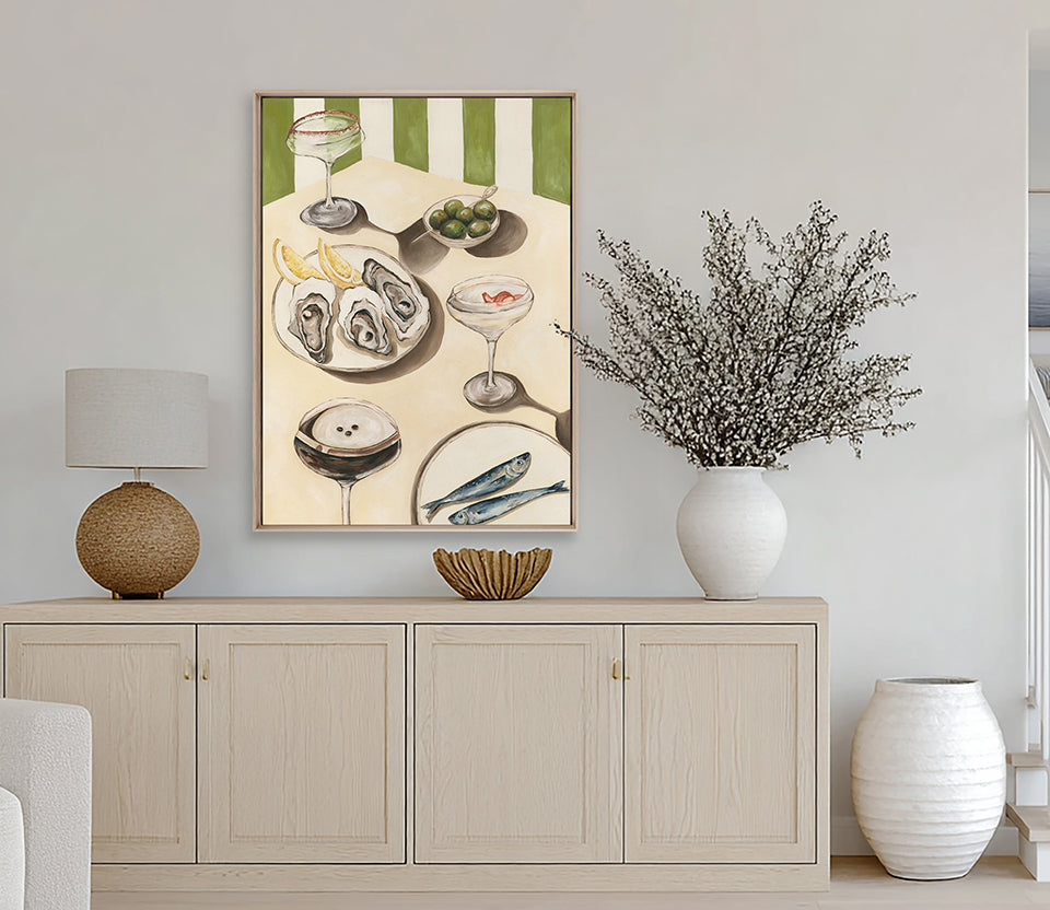 Mediterranean Summer III (Canvas) Large (903mm W x 1109mm H)