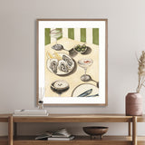 Mediterranean Summer III X-Large (1000mm W x 1400mm H) / Clear Acrylic