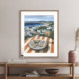 Mediterranean Summer V X-Large (1000mm W x 1400mm H) / Clear Acrylic