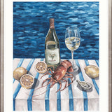 Mediterranean Summer VI X-Large (1000mm W x 1400mm H) / Clear Acrylic