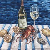 Mediterranean Summer VI X-Large (1000mm W x 1400mm H) / Clear Acrylic