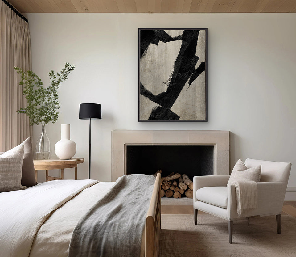 Mendoza Abstract IV (Canvas)