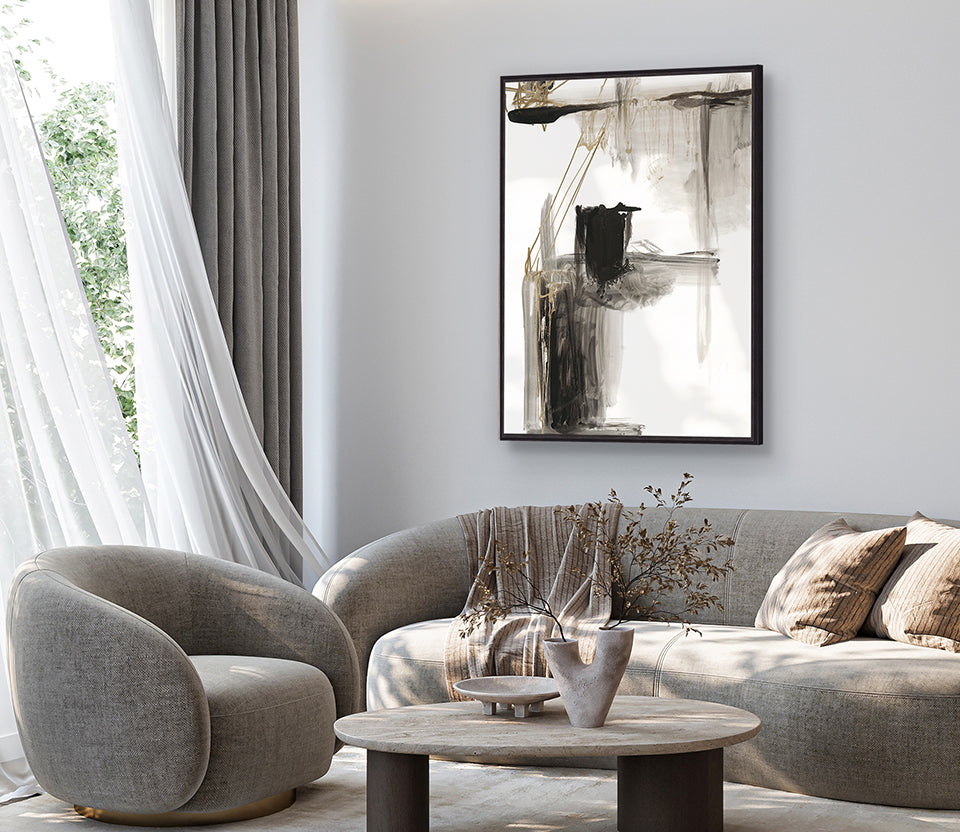 Abstract Luxe  I (Canvas)