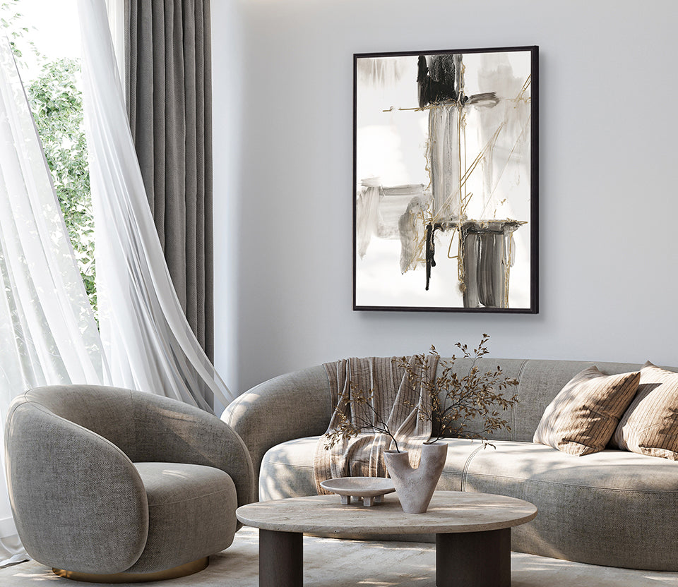 Abstract Luxe  II (Canvas)