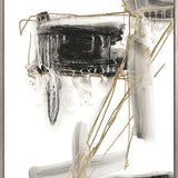 Abstract Luxe IV (Canvas) Large (903mm W x 1109mm H)