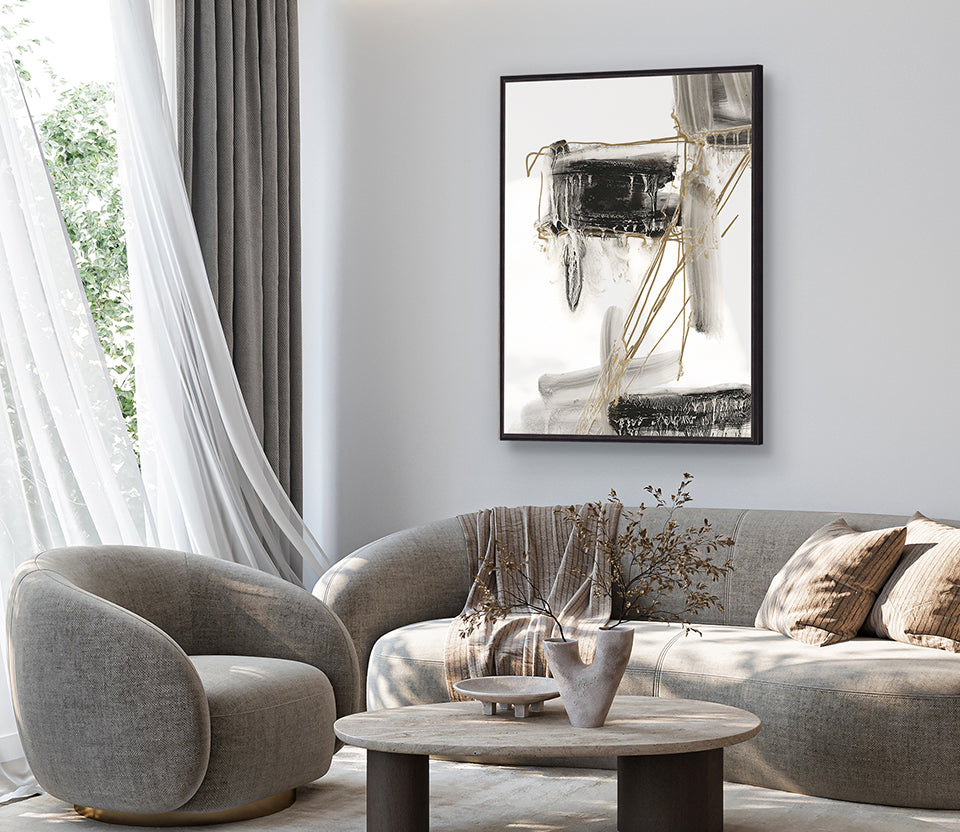 Abstract Luxe IV (Canvas)