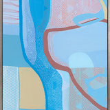 Miami Abstract I (Canvas) Large (903mm W x 1109mm H)
