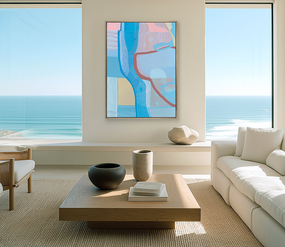 Miami Abstract I (Canvas)