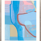 Miami Abstract I X-Large (1000mm W x 1400mm H) / Clear Acrylic