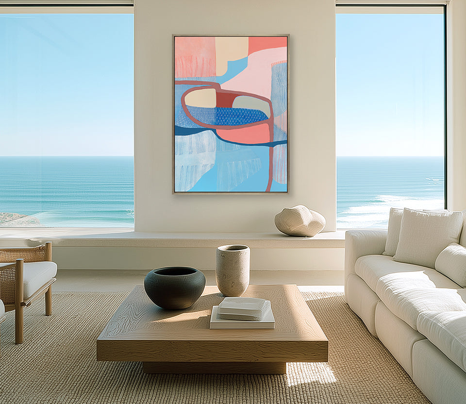 Miami Abstract II (Canvas)