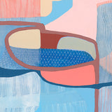 Miami Abstract II (Canvas) Large (903mm W x 1109mm H)