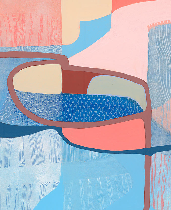 Miami Abstract II (Canvas)