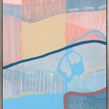 Miami Abstract III (Canvas) Large (903mm W x 1109mm H)