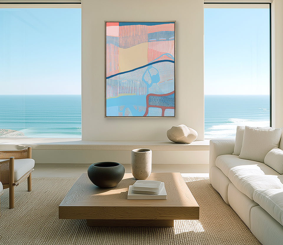 Miami Abstract III (Canvas)