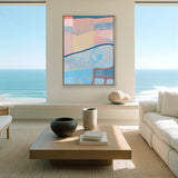 Miami Abstract III (Canvas) Large (903mm W x 1109mm H)